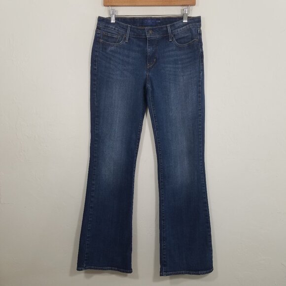 Levi's Slight Curve Classic Boot Cut Jeans Blue Size 8/29 - Picture 1 of 5